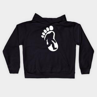 Bigfoot - Foot Kids Hoodie